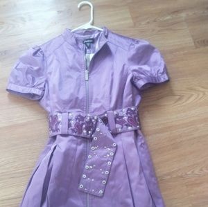 Bebe xs mini trench coat